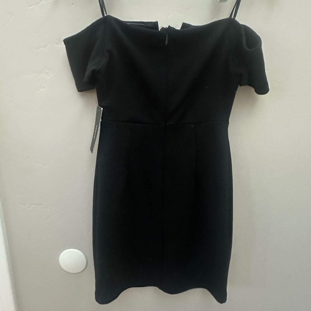 NWT LuLus Cheers to this Black minidress - Picture 4 of 7